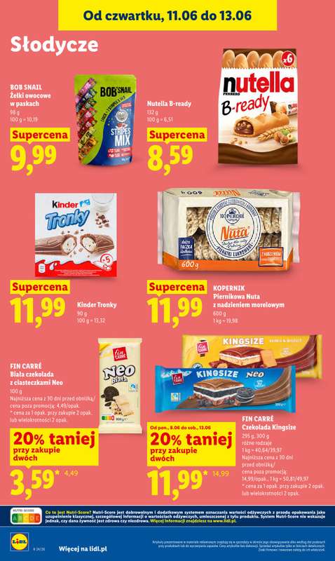 Lidl - gazetka promocyjna Oferta od czwartku od czwartku 11.06 do soboty 13.06 - strona 84
