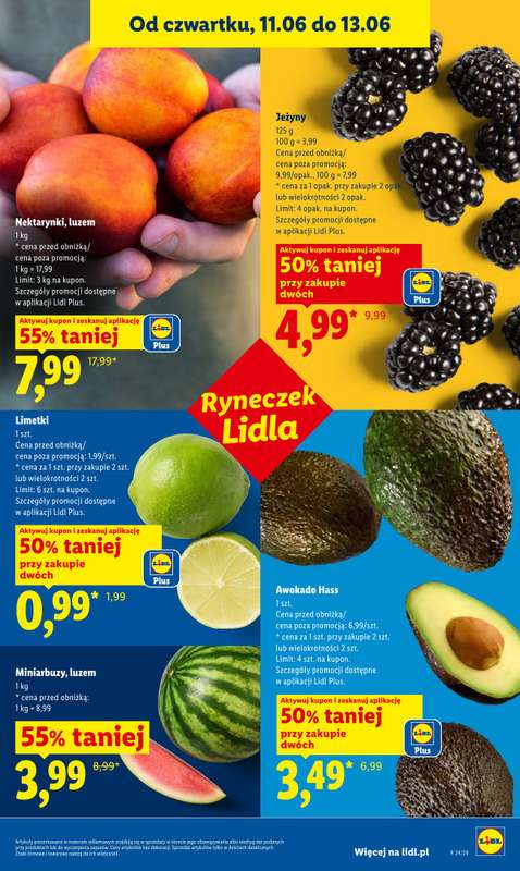 Lidl - gazetka promocyjna Oferta od czwartku od czwartku 11.06 do soboty 13.06 - strona 43