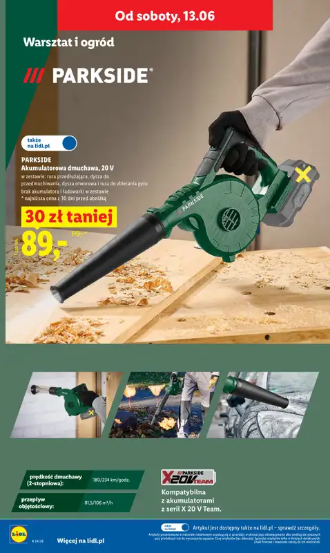 Lidl - gazetka promocyjna Oferta od czwartku od czwartku 11.06 do soboty 13.06 - strona 40