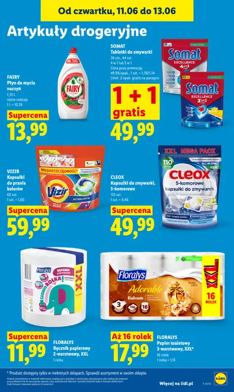 Lidl - gazetka promocyjna Oferta od czwartku od czwartku 11.06 do soboty 13.06 - strona 91