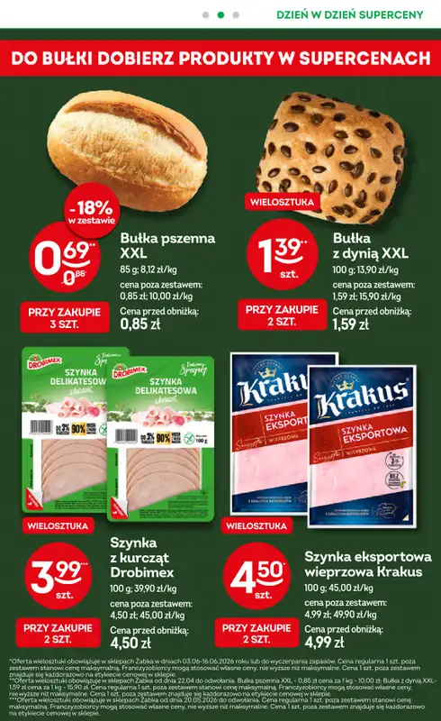 Żabka - gazetka promocyjna Gazetka Spożywcza od środy 03.06 do wtorku 16.06 - strona 3
