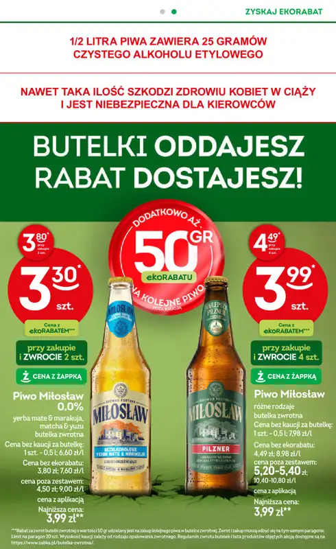 Żabka - gazetka promocyjna Gazetka od środy 03.06 do wtorku 16.06 - strona 47