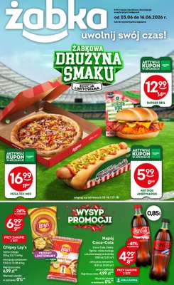 Żabka - gazetka promocyjna Gazetka od środy 03.06 do wtorku 16.06
