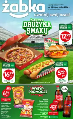Żabka - gazetka promocyjna Gazetka od środy 03.06 do wtorku 16.06
