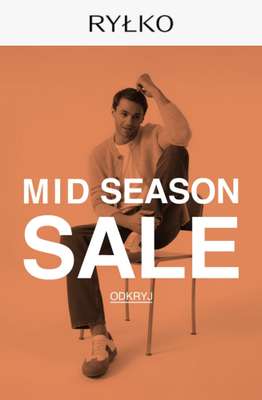 Ryłko - gazetka promocyjna Mid Season Sale dla niego od środy 10.06 