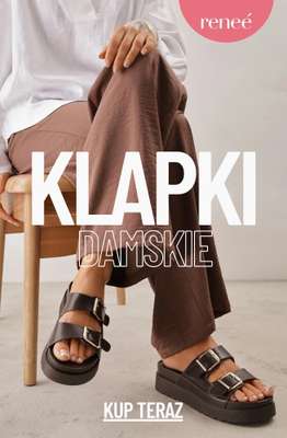 Renee - gazetka promocyjna Klapki damskie na lato od środy 10.06 do wtorku 16.06
