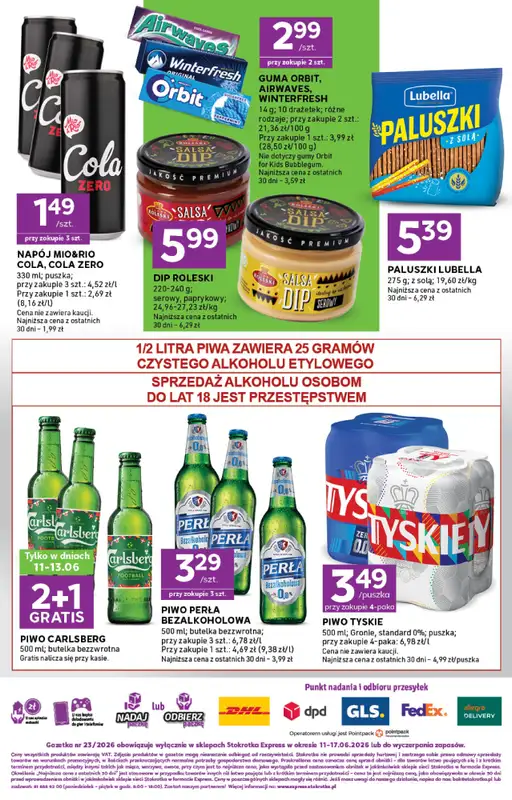 Stokrotka - gazetka promocyjna Gazetka Express od czwartku 11.06 do środy 17.06 - strona 6