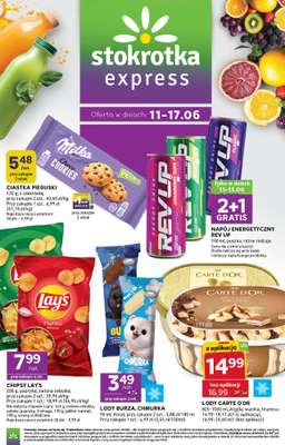 Stokrotka - gazetka promocyjna Gazetka Express od czwartku 11.06 do środy 17.06