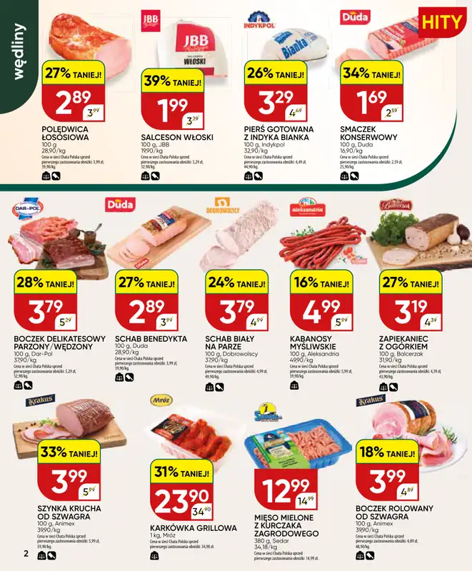 Chata Polska - gazetka promocyjna Gazetka 18-28.06  do niedzieli 28.06 - strona 2