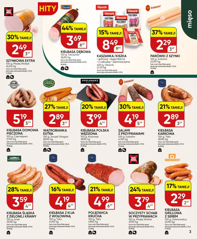 Chata Polska - gazetka promocyjna Gazetka 18-28.06  do niedzieli 28.06 - strona 3
