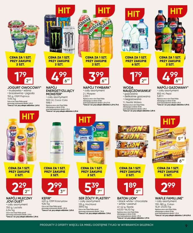 Chata Polska - gazetka promocyjna Gazetka 18-28.06  do niedzieli 28.06 - strona 9
