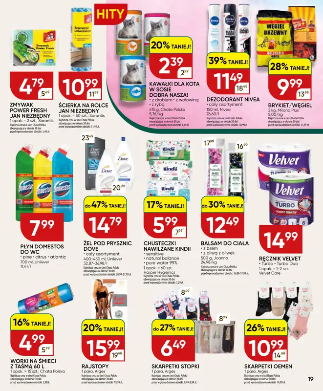 Chata Polska - gazetka promocyjna Gazetka 18-28.06  do niedzieli 28.06 - strona 19