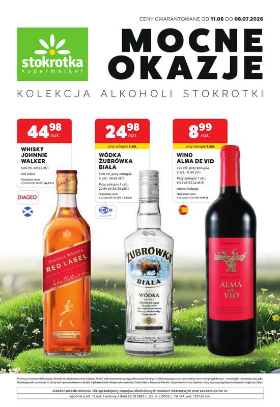 Stokrotka - gazetka promocyjna W dobrym smaku od czwartku 11.06 do środy 08.07