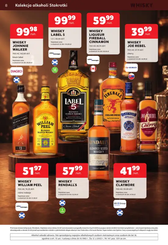 Stokrotka - gazetka promocyjna W dobrym smaku od czwartku 11.06 do środy 08.07 - strona 8