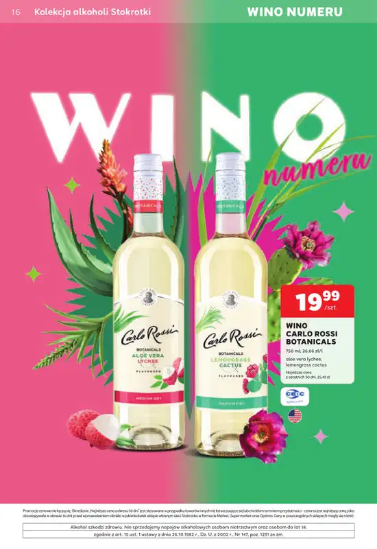 Stokrotka - gazetka promocyjna W dobrym smaku od czwartku 11.06 do środy 08.07 - strona 16