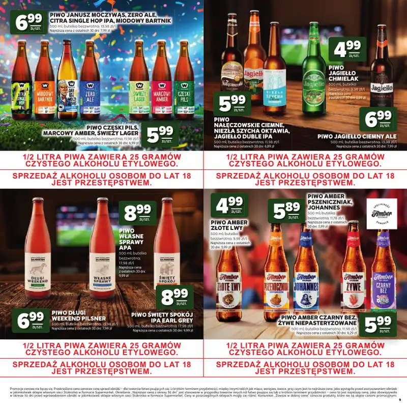 Stokrotka - gazetka promocyjna Katalog Mistrzostwa Świata 2026!  do środy 24.06 - strona 9