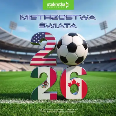 Stokrotka - gazetka promocyjna Katalog Mistrzostwa Świata 2026!  do środy 24.06