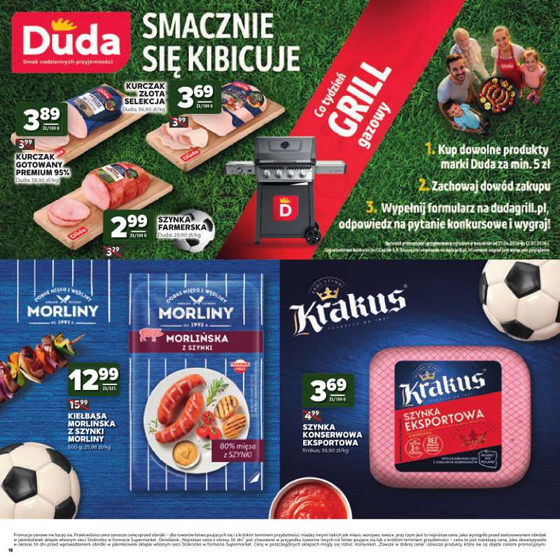 Stokrotka - gazetka promocyjna Katalog Mistrzostwa Świata 2026!  do środy 24.06 - strona 18