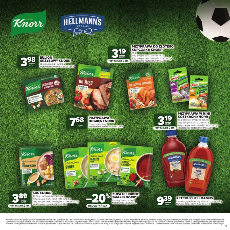 Stokrotka - gazetka promocyjna Katalog Mistrzostwa Świata 2026!  do środy 24.06 - strona 13