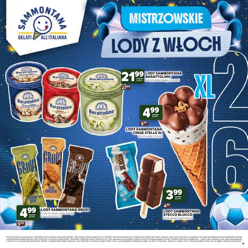 Stokrotka - gazetka promocyjna Katalog Mistrzostwa Świata 2026!  do środy 24.06 - strona 23