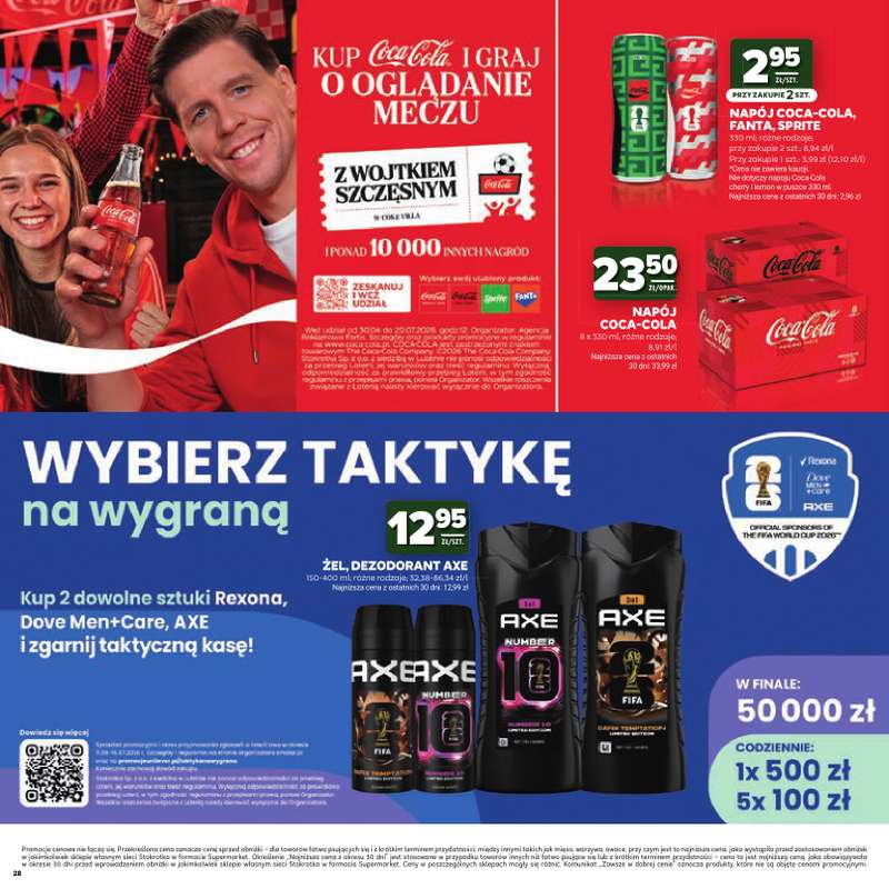 Stokrotka - gazetka promocyjna Katalog Mistrzostwa Świata 2026!  do środy 24.06 - strona 28