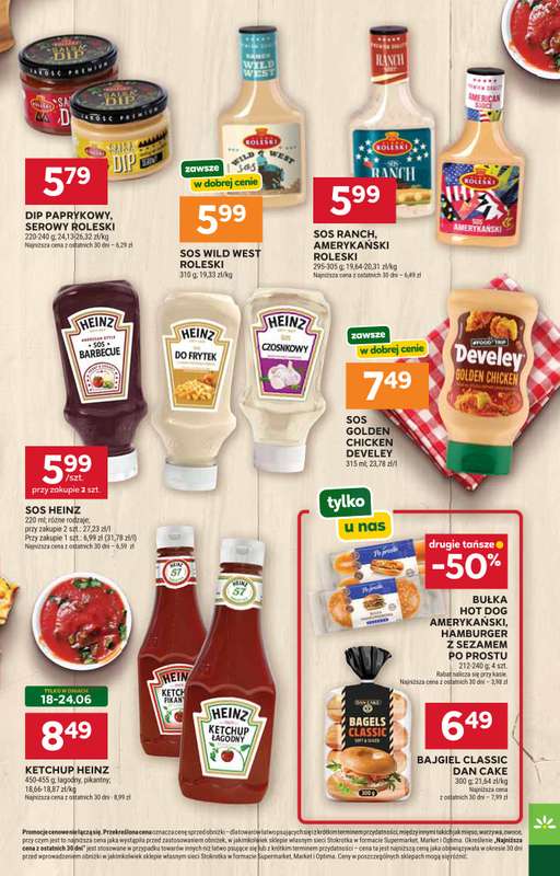 Stokrotka - gazetka promocyjna Gazetka Market od czwartku 11.06 do środy 17.06 - strona 17