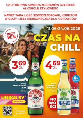 Duży Ben - gazetka promocyjna Gazetka piwna od czwartku 11.06 do środy 24.06