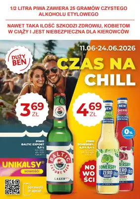 Duży Ben - gazetka promocyjna Gazetka piwna od czwartku 11.06 do środy 24.06