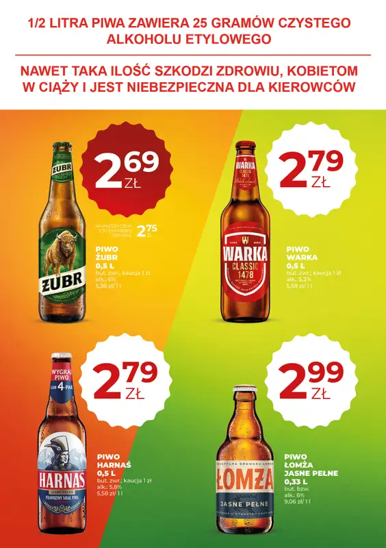 Duży Ben - gazetka promocyjna Gazetka piwna od czwartku 11.06 do środy 24.06 - strona 2