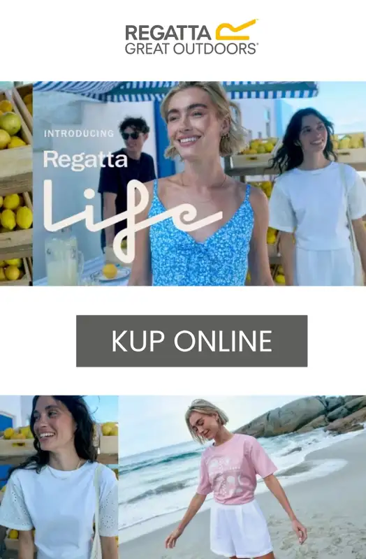 Regatta - gazetka promocyjna Kolekcja: Regatta Life  