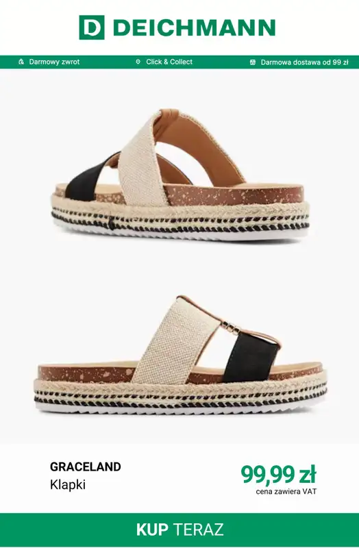Deichmann - gazetka promocyjna -20% przy zakupie od 149 zł od środy 10.06 do niedzieli 14.06 - strona 8