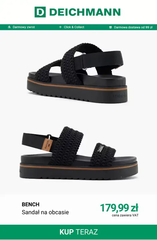 Deichmann - gazetka promocyjna -20% przy zakupie od 149 zł od środy 10.06 do niedzieli 14.06 - strona 11