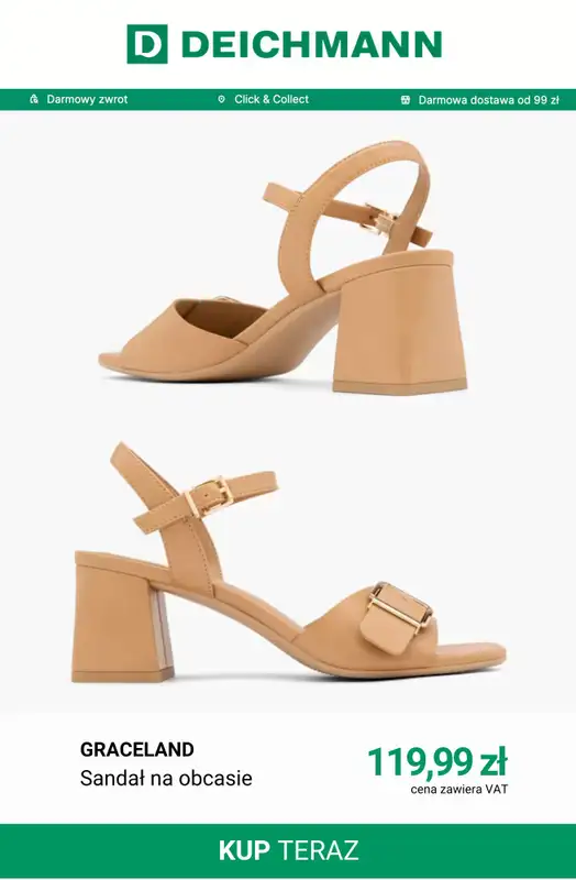 Deichmann - gazetka promocyjna -20% przy zakupie od 149 zł od środy 10.06 do niedzieli 14.06 - strona 4