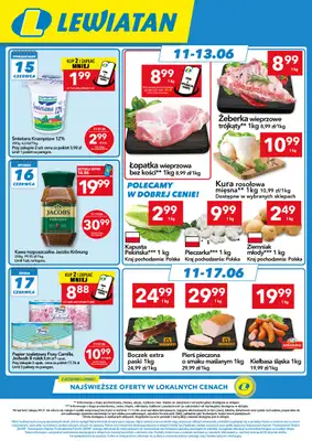 LEWIATAN - gazetka promocyjna Mamy TO w Lewiatanie – woj. lubelskie od czwartku 11.06 do środy 17.06 - strona 2
