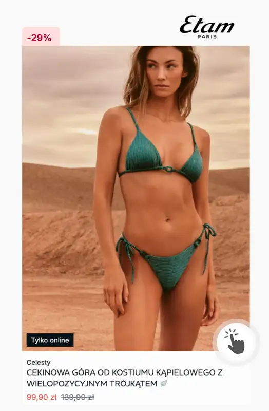 BEST SALE - gazetka promocyjna Etam | Sale do -50% od środy 10.06 do środy 17.06 - strona 9