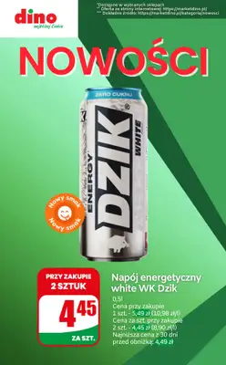 Dino - gazetka promocyjna Nowości w Dino! od czwartku 11.06 do wtorku 16.06