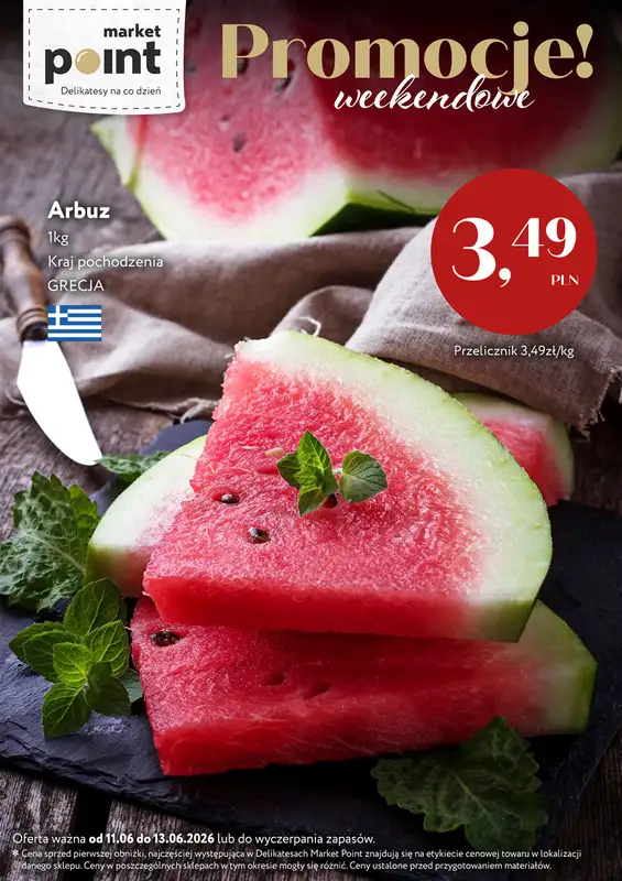 Market Point - gazetka promocyjna Ulotka weekendowa od czwartku 11.06 do soboty 13.06 - strona 6