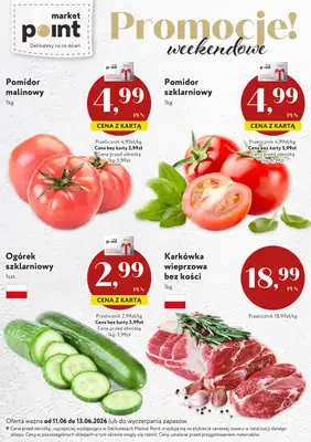 Market Point - gazetka promocyjna Ulotka weekendowa od czwartku 11.06 do soboty 13.06 - strona 4