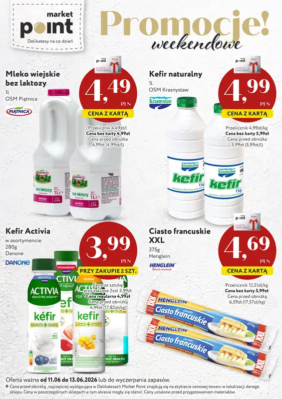 Market Point - gazetka promocyjna Ulotka weekendowa od czwartku 11.06 do soboty 13.06 - strona 8