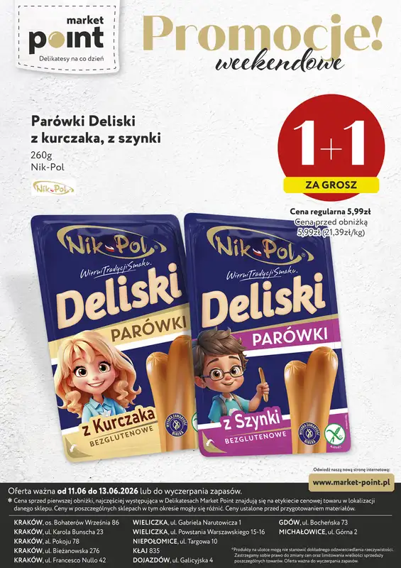 Market Point - gazetka promocyjna Ulotka weekendowa od czwartku 11.06 do soboty 13.06 - strona 9