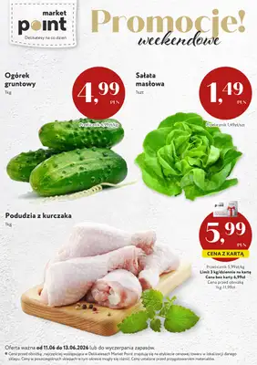 Market Point - gazetka promocyjna Ulotka weekendowa od czwartku 11.06 do soboty 13.06 - strona 5