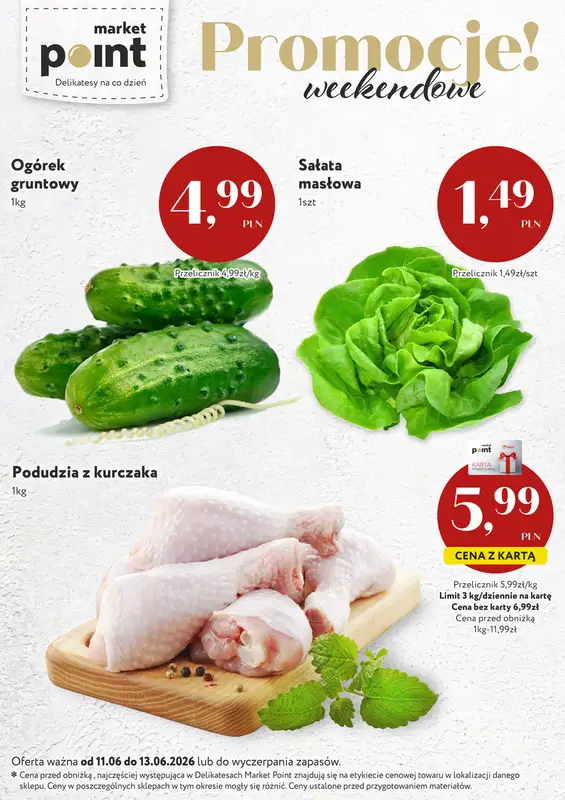 Market Point - gazetka promocyjna Ulotka weekendowa od czwartku 11.06 do soboty 13.06 - strona 5