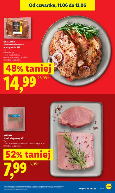 Lidl - gazetka promocyjna Oferta od czwartku od czwartku 11.06 do soboty 13.06 - strona 11