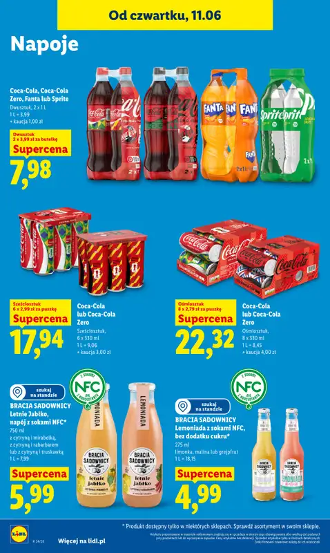 Lidl - gazetka promocyjna Oferta od czwartku od czwartku 11.06 do soboty 13.06 - strona 76