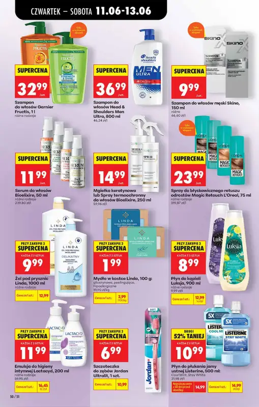 Biedronka - gazetka promocyjna Od czwartku od czwartku 11.06 do środy 17.06 - strona 50