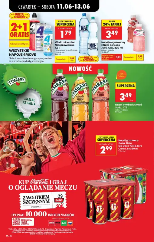 Biedronka - gazetka promocyjna Od czwartku od czwartku 11.06 do środy 17.06 - strona 44