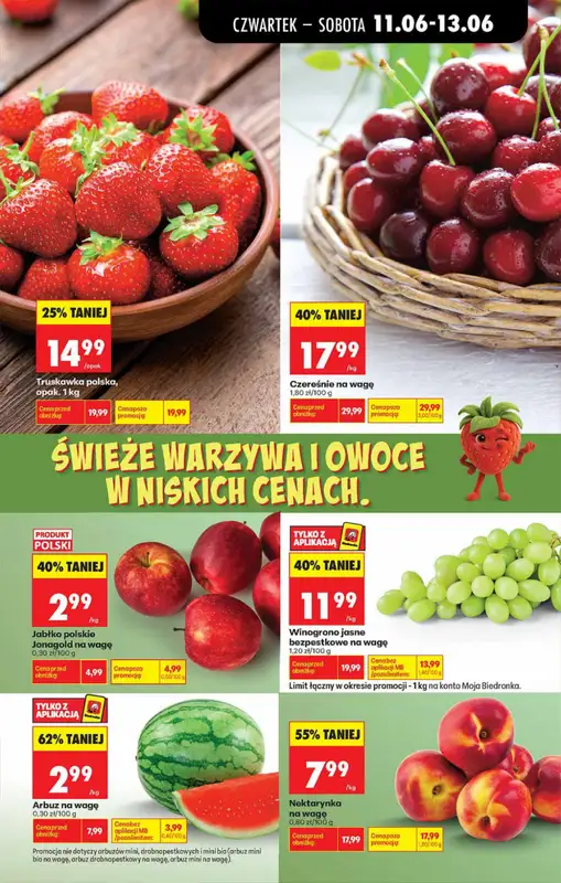 Biedronka - gazetka promocyjna Od czwartku od czwartku 11.06 do środy 17.06 - strona 19