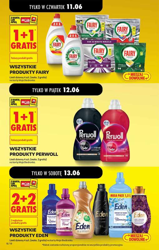 Biedronka - gazetka promocyjna Od czwartku od czwartku 11.06 do środy 17.06 - strona 12
