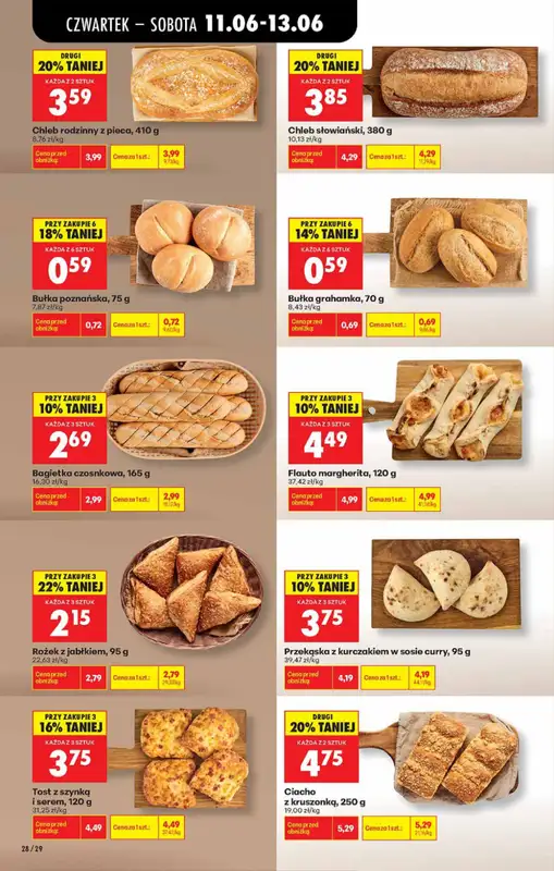 Biedronka - gazetka promocyjna Od czwartku od czwartku 11.06 do środy 17.06 - strona 28