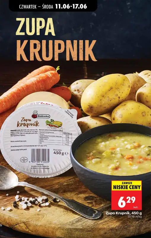 Biedronka - gazetka promocyjna Od czwartku, Z ladą tradycyjną od czwartku 11.06 do środy 17.06 - strona 73